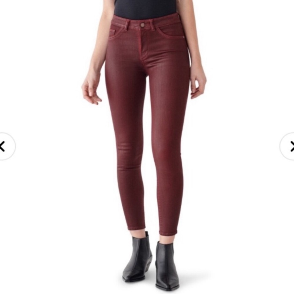 DL1961 Florence Ankle Mid Rise Instasculpt Jeans